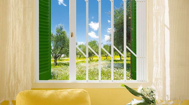 grate di sicurezza per finestre