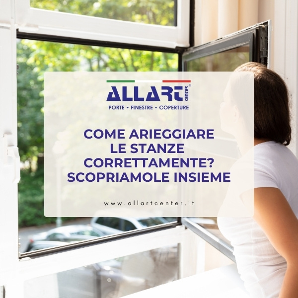 Arieggiare le stanze