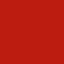 M320 rosso traffico opaco (RAL 3020) colore pieno alluminio