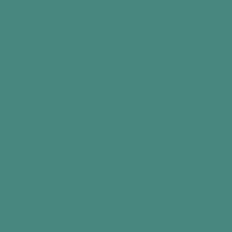 M633 turchese menta opaco (RAL 6033) colore pieno alluminio