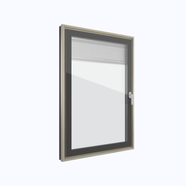FIN-Project Nova-line Cristal Twin Legno-Alluminio